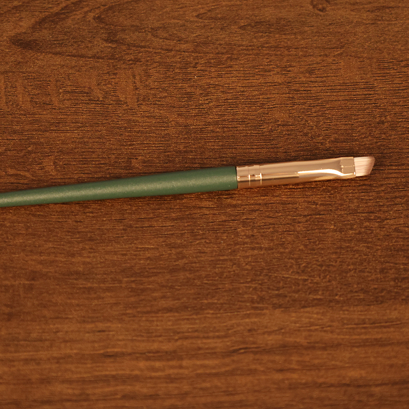 グリーンファイバー素材大型化粧筆166MMアイブローブラシ